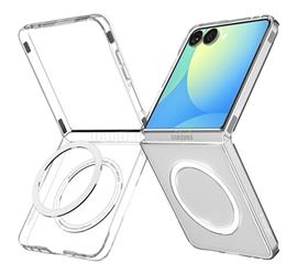 SPIGEN Samsung Z Flip7 SPIGEN AIRSKIN szilikon telefonvédő ütésállóság, MagSafe, FEHÉR ACS09556 small