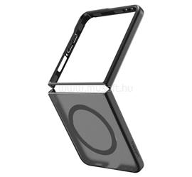 SPIGEN Samsung Z Flip7 SPIGEN CAPELLA szilikon telefonvédő ütésállóság, MagSafe, FEKETE/EZÜST GP-FPF766PGB small
