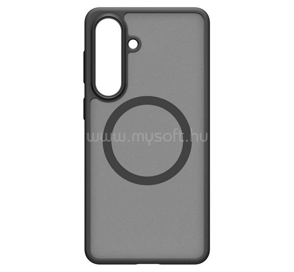 SPIGEN Samsung S26 Plus SPIGEN CAPELLA szilikon telefonvédő ütésállóság, MagSafe, FEKETE