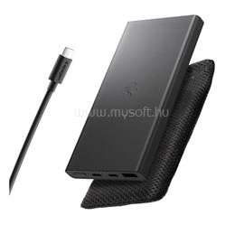 SPIGEN SPIGEN EA2210 vésztöltő USB+2 Type-C aljzat 10000mAh, LED jelzés + Type-C kábel, FEKETE ABA09431 small