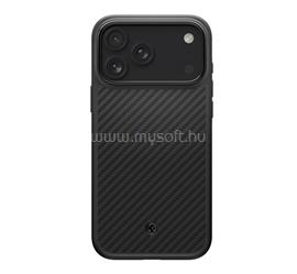 SPIGEN iPhone 18 Pro / 17 Pro SPIGEN ENZO ARAMID műanyag telefonvédő Magsafe, karbon minta, FEKETE ACS09959 small