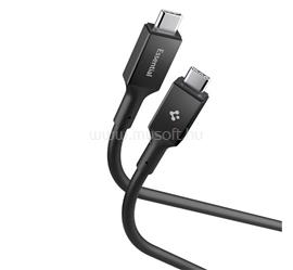 SPIGEN SPIGEN ESSENTIAL EB10010CC adatkábel Type-C - Type-C, 100cm, FEKETE ACA09459 small