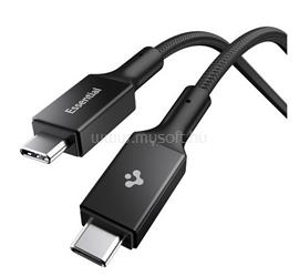 SPIGEN SPIGEN ESSENTIAL EB10015CC adatkábel Type-C - Type-C, 150cm, FEKETE ACA10421 small