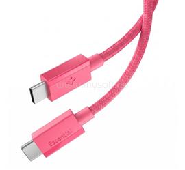 SPIGEN ESSENTIAL EB6010CC adatkábel Type-C - Type-C, 100cm, RÓZSASZÍN ACA10414 small