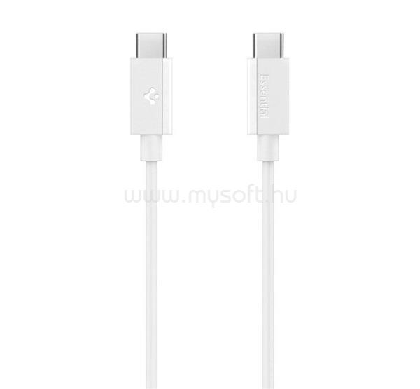 SPIGEN SPIGEN ESSENTIAL EB6020CC adatkábel Type-C - Type-C, 200cm, FEHÉR
