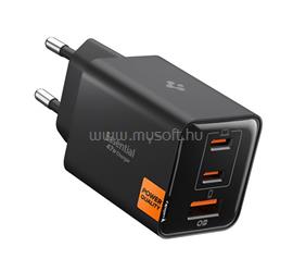 SPIGEN SPIGEN ESSENTIAL EE473EU hálózati töltő USB+2 Type-C aljzat 47W, PD gyorstöltő 3.0, FEKETE ACH09465 small