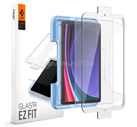 SPIGEN Samsung Tab S9 Plus LTE / Tab S9 Plus WIFI EZ FIT HD képernyővédő üveg 2.5D, 9H + segédkeret, ÁTLÁTSZÓ AGL06999 small