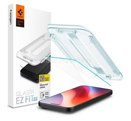 SPIGEN iPhone 16 Pro Max SPIGEN EZ FIT HD képernyővédő üveg 2.5D, 9H + segédkeret, ÁTLÁTSZÓ AGL07914 small