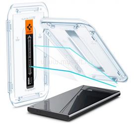 SPIGEN Samsung S24 Ultra SPIGEN EZ FIT HD képernyővédő üveg 2db 2.5D, 9H + segédkeret, ÁTLÁTSZÓ AGL07495 small