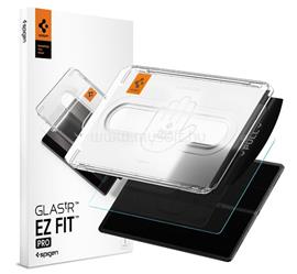 SPIGEN Samsung Tab S11 Ultra 5G / Tab S11 Ultra WIFI EZ FIT képernyővédő üveg 2.5D, 9H + segédkeret, ÁTLÁTSZÓ AGL10200 small