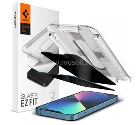 SPIGEN iPhone 14 Plus / 13 Pro Max EZ FIT képernyővédő üveg 2db 2.5D, 9H, ÁTLÁTSZÓ AGL03378 small