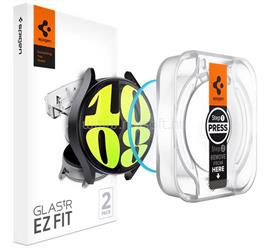 SPIGEN Samsung Watch 7 eSIM 44mm / 7 44mm EZ FIT kijelzővédő üveg 2db 2.5D, 9H, ÁTLÁTSZÓ AGL08493 small