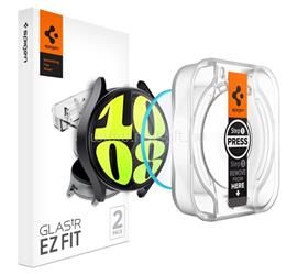 SPIGEN Samsung Watch 7 eSIM 40mm / 7 40mm EZ FIT kijelzővédő üveg 2db 2.5D, 9H, ÁTLÁTSZÓ AGL08494 small
