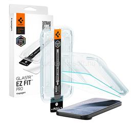 SPIGEN Google Pixel 11 Pro SPIGEN EZ FIT PRO képernyővédő üveg 2db 2.5D, 9H + segédkeret, ÁTLÁTSZÓ AGL11480 small