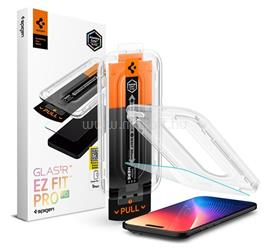 SPIGEN iPhone Air SPIGEN GLASS TR EZ FIT PRO HD képernyővédő üveg 2.5D, 9H + segédkeret, ÁTLÁTSZÓ AGL09870 small