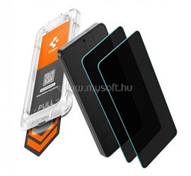 SPIGEN Samsung S26 SPIGEN GLASS TR EZ FIT PRO HD képernyővédő üveg 2db 2.5D, 9H + segédkeret, ÁTLÁTSZÓ AGL11096 small