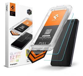 SPIGEN Samsung S26 SPIGEN GLASS TR EZ FIT PRO HD képernyővédő üveg 2db 2.5D, 9H + segédkeret, ÁTLÁTSZÓ AGL11095 small