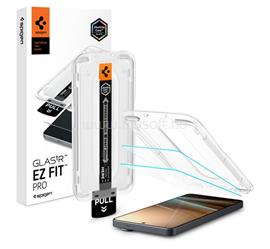 SPIGEN Samsung S26 Ultra SPIGEN GLASS TR EZ FIT PRO képernyővédő üveg 2db 2.5D, 9H + segédkeret, ÁTLÁTSZÓ AGL11069 small