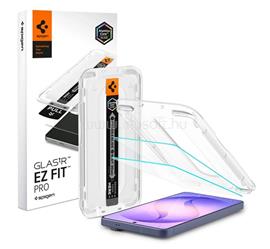 SPIGEN Samsung S26 SPIGEN GLASS TR EZ FIT PRO képernyővédő üveg 2db 2.5D, 9H + segédkeret, ÁTLÁTSZÓ AGL11092 small