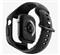 SPIGEN Apple Watch Series 11 46mm / 10 46mm LIQUID AIR PRO szilikon óra keret szilikon szíj, ütésállóság, FEKETE ACS09317 small