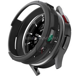 SPIGEN Samsung Watch 6 Classic 43mm LIQUID AIR szilikon óra keret ütésállóság FEKETE ACS06395 small