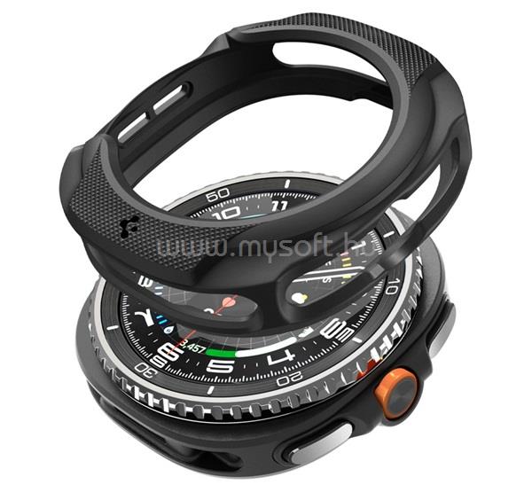 SPIGEN Samsung Watch 8 Classic eSIM 46mm / 8 Classic 46mm LIQUID AIR szilikon óra keret ütésállóság FEKETE