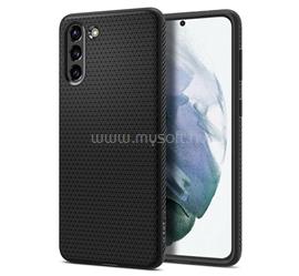 SPIGEN Samsung S21 LIQUID AIR szilikon telefonvédő ütésállóság, rombusz, FEKETE ACS02422 small