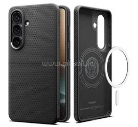 SPIGEN Samsung S26 SPIGEN LIQUID AIR szilikon telefonvédő ütésállóság, MagSafe, FEKETE ACS10730 small