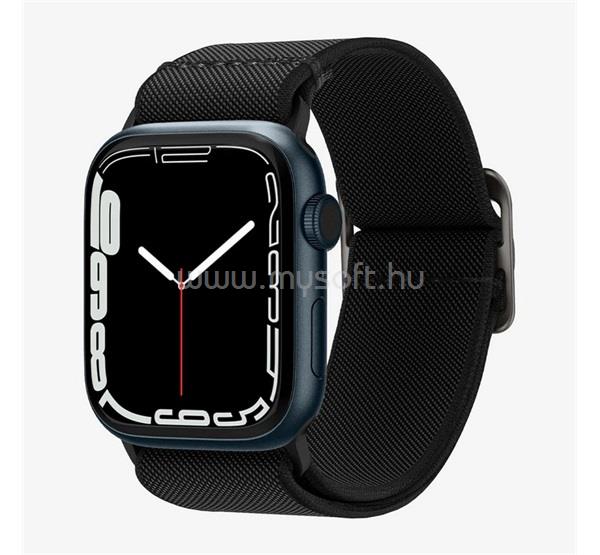 SPIGEN LITE FIT pótszíj egyedi méret, textil, FEKETE