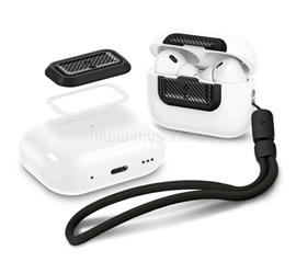 SPIGEN LOCK FIT M műanyag tok ütésállóság, karbon minta, FEKETE Apple AirPods Pro 2 ASD06156 small