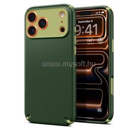 SPIGEN iPhone 18 Pro Max / 17 Pro Max SPIGEN NANO POP HYBRID szilikon telefonvédő légpárnás sarok, MagSafe, SÖTÉTZÖLD ACS11148 small