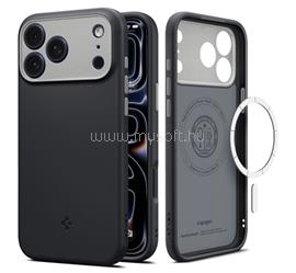 SPIGEN iPhone 18 Pro Max / 17 Pro Max SPIGEN NANO POP szilikon telefonvédő kameravédő, MagSafe, FEKETE ACS12142 small