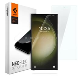 SPIGEN Samsung S23 Ultra NEOFLEX képernyővédő fólia 2db full screen, tok barát, ÁTLÁTSZÓ AFL05943 small