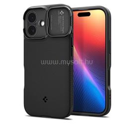 SPIGEN iPhone 17 SPIGEN OPTIK ARMOR MAG szilikon telefonvédő kameravédő, MagSafe, FEKETE ACS09987 small