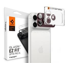 SPIGEN iPhone 18 Pro SPIGEN OPTIK PRO XL kameravédő üveg 9H, tokbarát, BORDÓ AGL12036 small