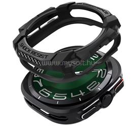 SPIGEN Samsung Watch Ultra eSIM 47mm RUGGED ARMOR műanyag óra keret ütésállóság FEKETE ACS08426 small