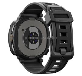 SPIGEN Samsung Watch 8 Classic eSIM 46mm RUGGED ARMOR PRO pótszíj egyedi méret, ütésállóság + szilikon keret, FEKETE ACS10013 small