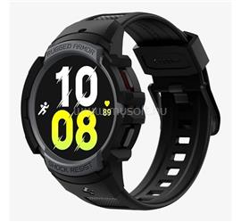 SPIGEN Samsung Watch 4 40 mm RUGGED ARMOR PRO pótszíj egyedi méret, ütésállóság + szilikon keret, SÖTÉTSZÜRKE ACS03165 small
