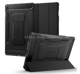 SPIGEN Samsung Tab S10 FE WIFI / Tab S10 FE LTE RUGGED ARMOR PRO tok álló aktív FLIP, ceruza tartó, FEKETE ACS06857 small