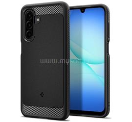 SPIGEN Samsung A17 4G / A17 5G RUGGED ARMOR szilikon telefonvédő ütésállóság, karbon minta, FEKETE ACS09844 small