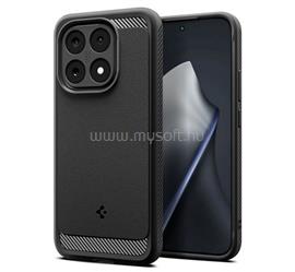 SPIGEN Xiaomi 15T SPIGEN RUGGED ARMOR szilikon telefonvédő ütésállóság, karbon minta, FEKETE ACS10459 small