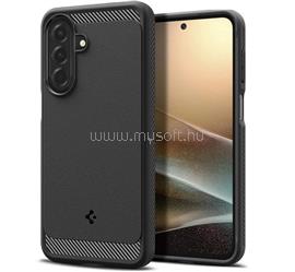 SPIGEN Samsung A27 5G SPIGEN RUGGED ARMOR szilikon telefonvédő ütésállóság, karbon minta, FEKETE ACS11312 small