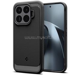 SPIGEN Xiaomi 17T SPIGEN RUGGED ARMOR szilikon telefonvédő ütésállóság, karbon minta, FEKETE ACS11870 small