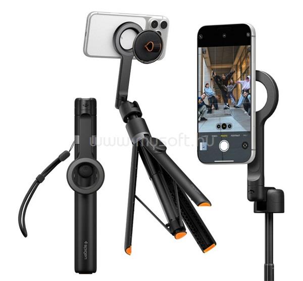 SPIGEN S582W szelfibot univerzális, 27.8-166.5cm, FEKETE