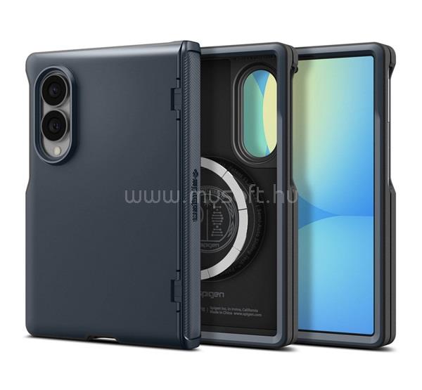 SPIGEN Samsung Z Fold8 SPIGEN SLIM ARMOR PRO szilikon telefonvédő műanyag hátlap, MagSafe, SÖTÉTSZÜRKE