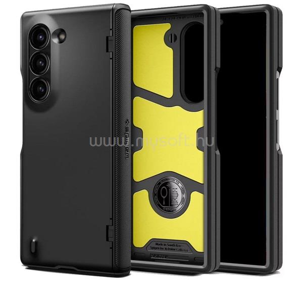 SPIGEN Samsung Z Fold6 SLIM ARMOR PRO szilikon telefonvédő ütésállóság, teljes védelem, FEKETE