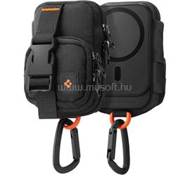 SPIGEN SPIGEN SNAP ZIP tok álló, vászon univerzális, MagSafe, FEKETE AFA09338 small