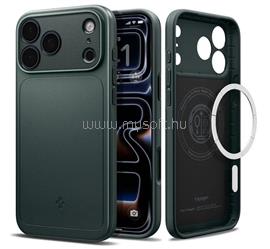 SPIGEN iPhone 18 Pro Max / 17 Pro Max SPIGEN THIN FIT MAG műanyag telefonvédő matt, MagSafe, SÖTÉTZÖLD ACS12106 small