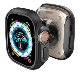 SPIGEN Apple Watch Ultra 3 49mm / Ultra 2 49mm / Ultra 49mm THIN FIT műanyag óra keret ütésállóság FEKETE ACS05458 small