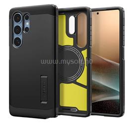 SPIGEN Samsung S25 Ultra SPIGEN TOUGH ARMOR MAG műanyag telefonvédő ütésállóság, MagSafe, FEKETE ACS08964 small